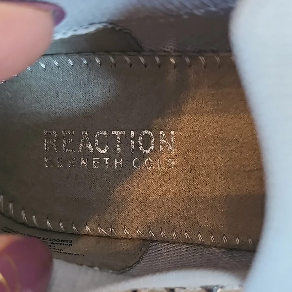 Kenneth Cole Reaction Women's Studded Gray Sneakers